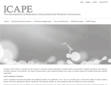 Tablet Screenshot of icape.org